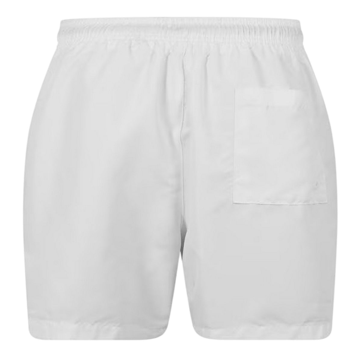 Off White - Back - Calvin Klein Mens Logo Polyester Swim Shorts