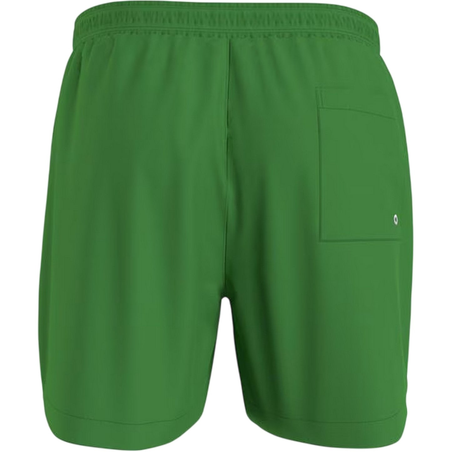 Green - Back - Calvin Klein Mens Logo Polyester Swim Shorts