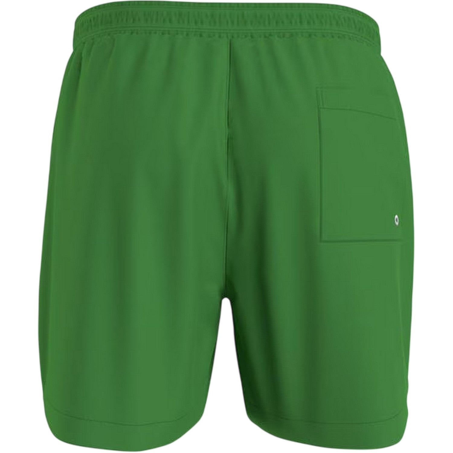 Green - Back - Calvin Klein Mens Logo Polyester Swim Shorts