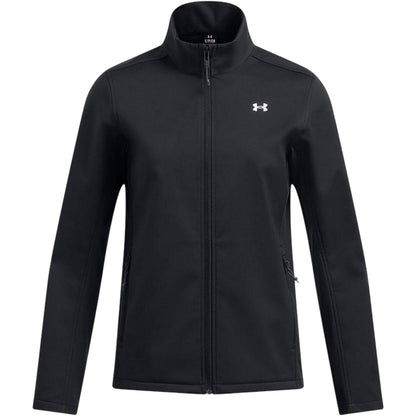 Black - Back - Under Armour Womens-Ladies Small Logo Lightweight Training Puffer Jacket