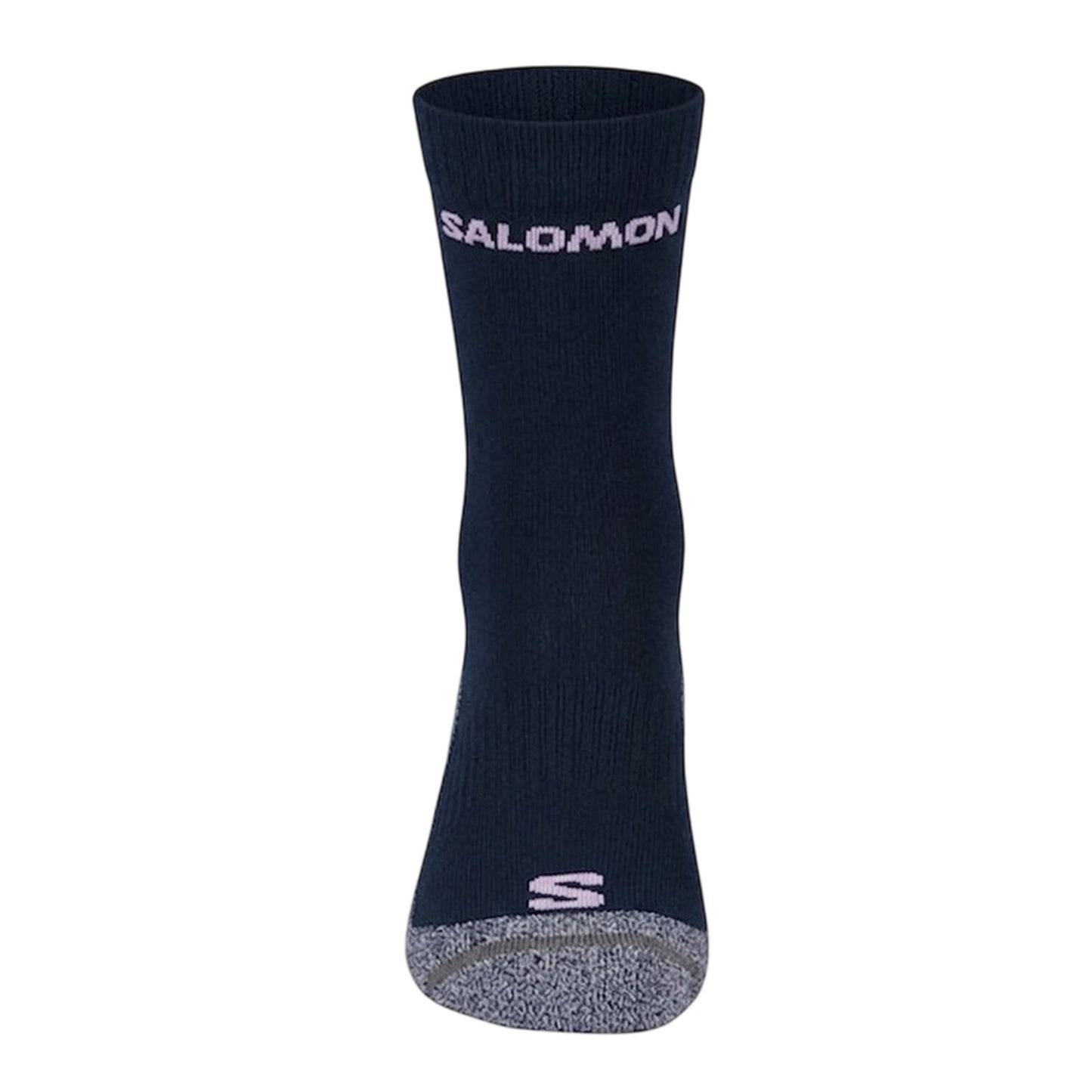 Navy-Lilac - Back - Salomon Unisex Adult Crew Socks
