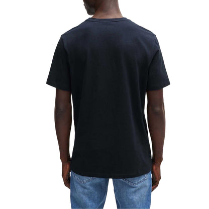 Dark Blue - Back - Boss Mens Tales T-Shirt