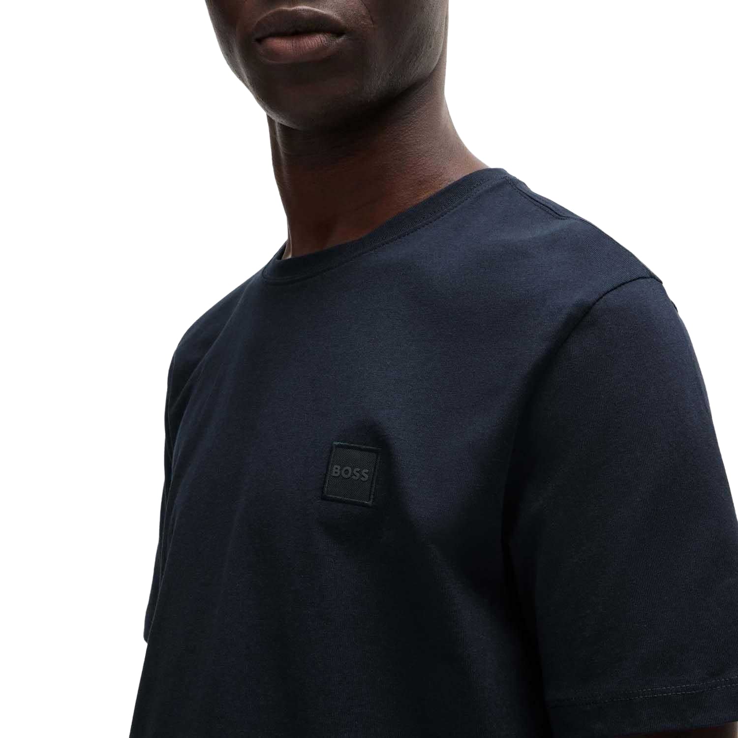 Dark Blue - Pack Shot - Boss Mens Tales T-Shirt