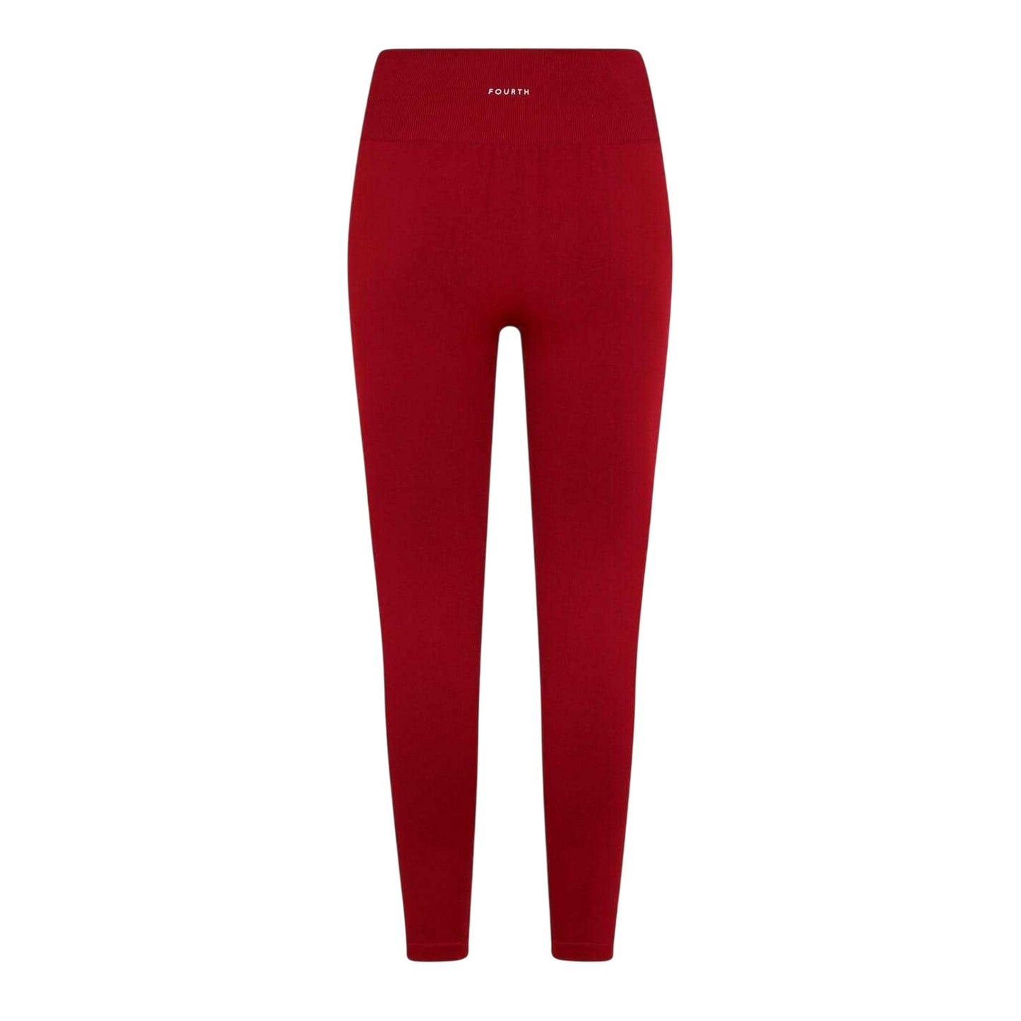 Red - Back - 4th & Reckless Womens-Ladies Seamless Leggings