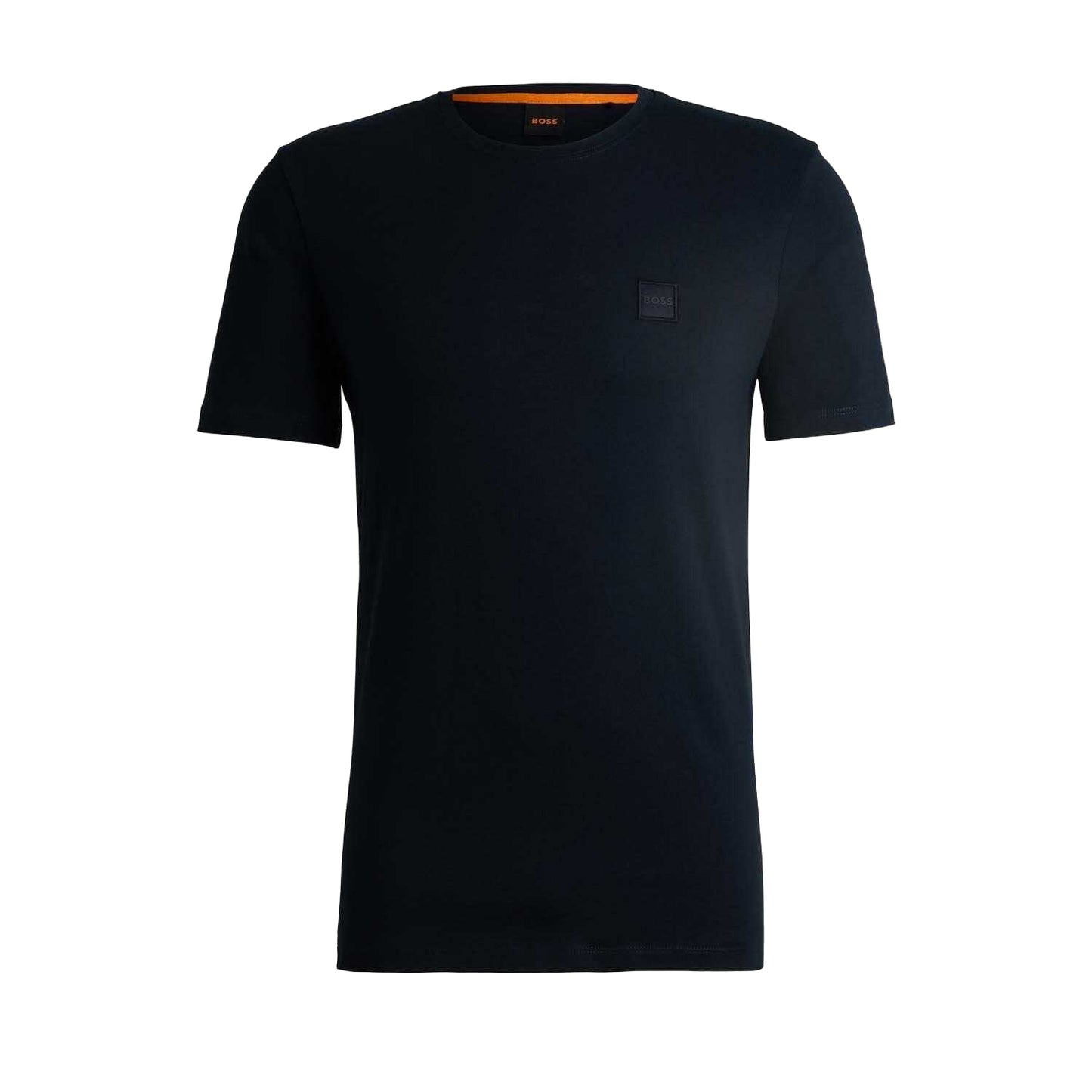 Dark Blue - Front - Boss Mens Tales T-Shirt