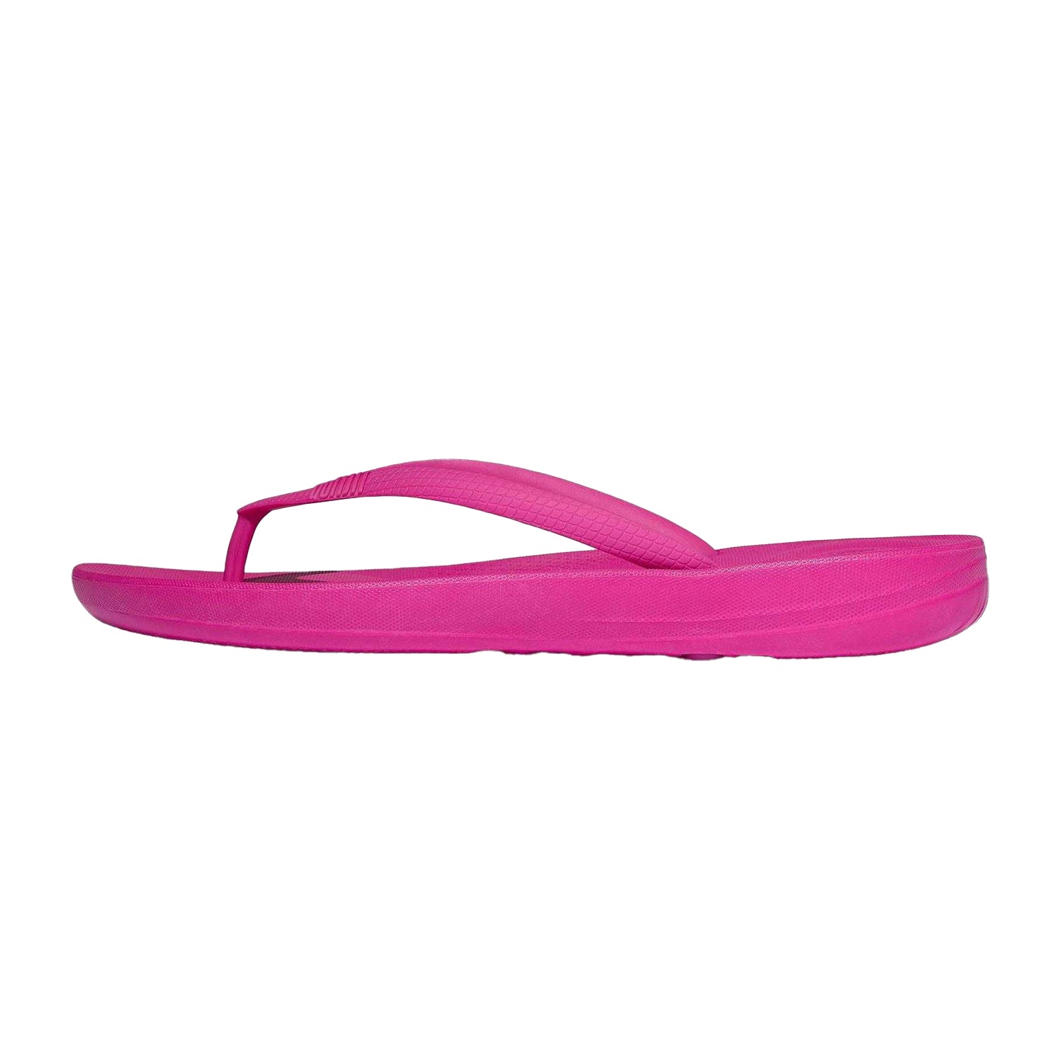 Fuchsia Pink - Back - FitFlop Womens-Ladies IQushion iQushion Wedge Flip Flops