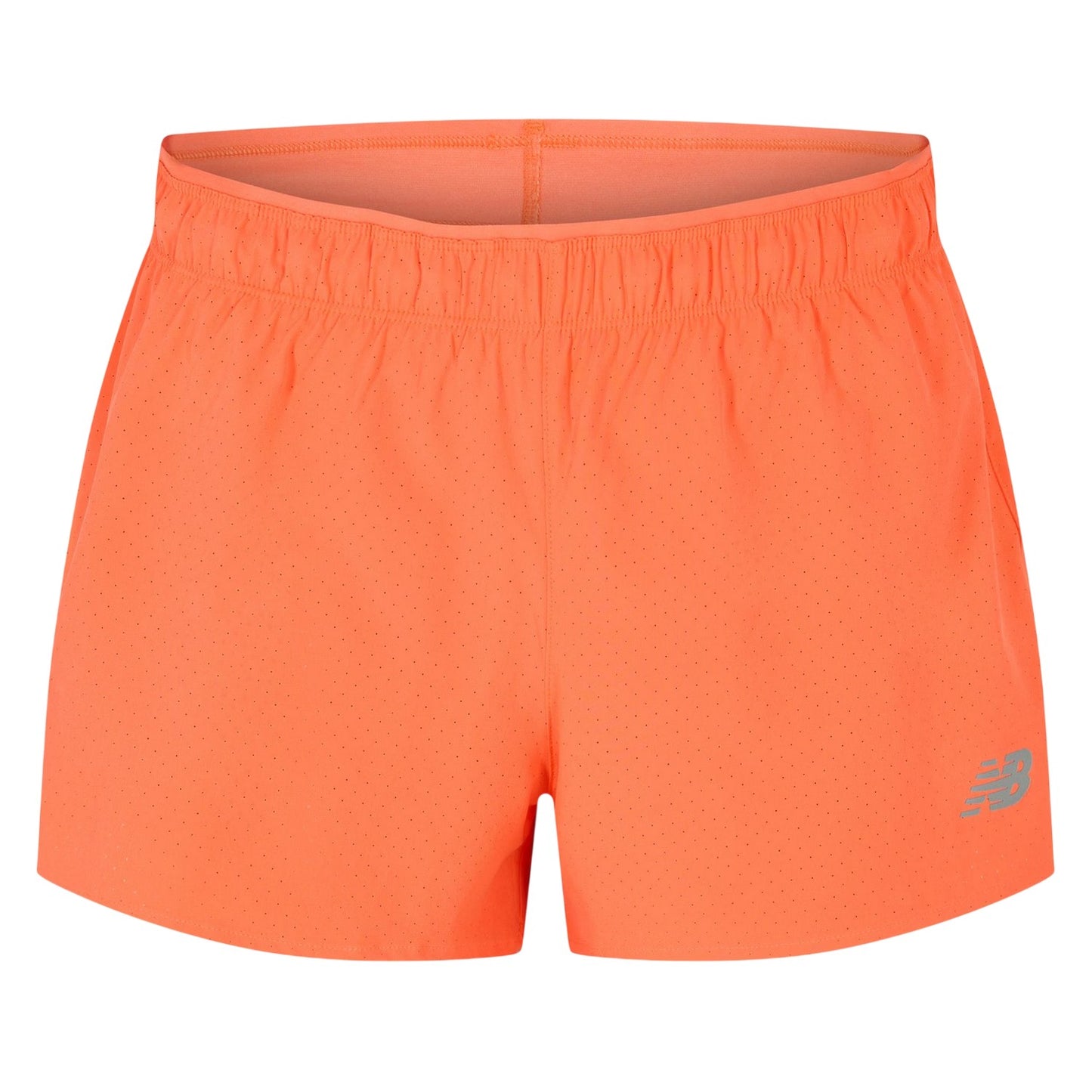 Orange - Front - New Balance Womens-Ladies RC Athletics 3 Lightweight Running Shorts