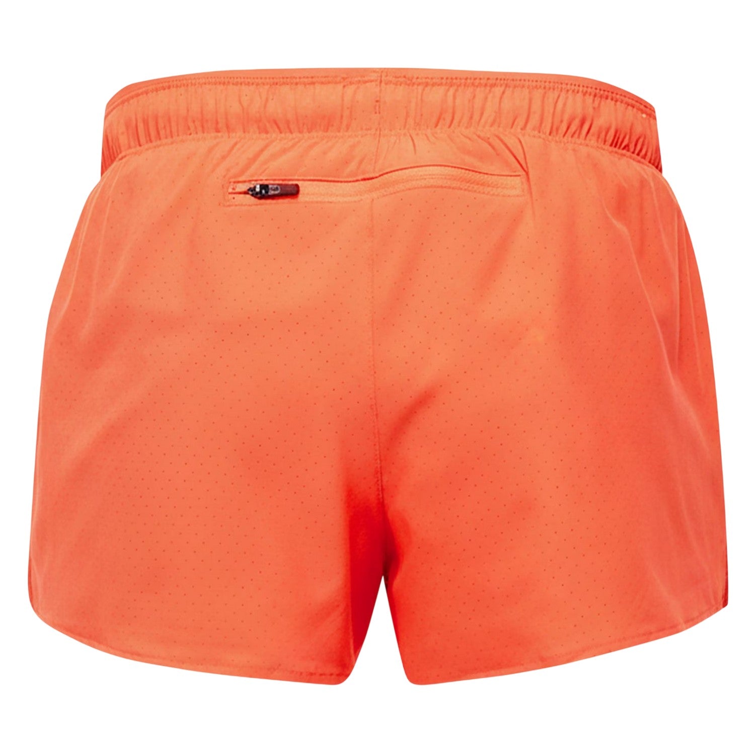 Orange - Back - New Balance Womens-Ladies RC Athletics 3 Lightweight Running Shorts