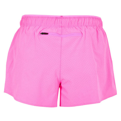 Pink - Back - New Balance Womens-Ladies RC Athletics 3 Lightweight Running Shorts