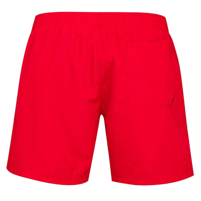 Red - Back - Hugo Boss Mens Abas Swim Shorts
