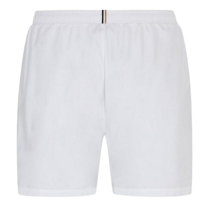 White - Back - Boss Mens Dolphin Swim Shorts