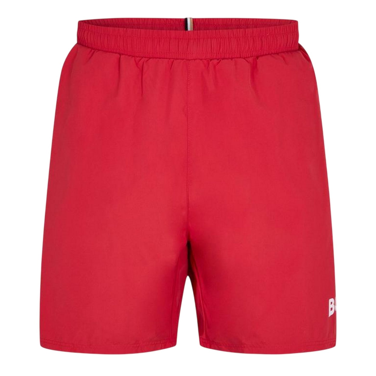 Bright Red - Front - Boss Mens Dolphin Swim Shorts