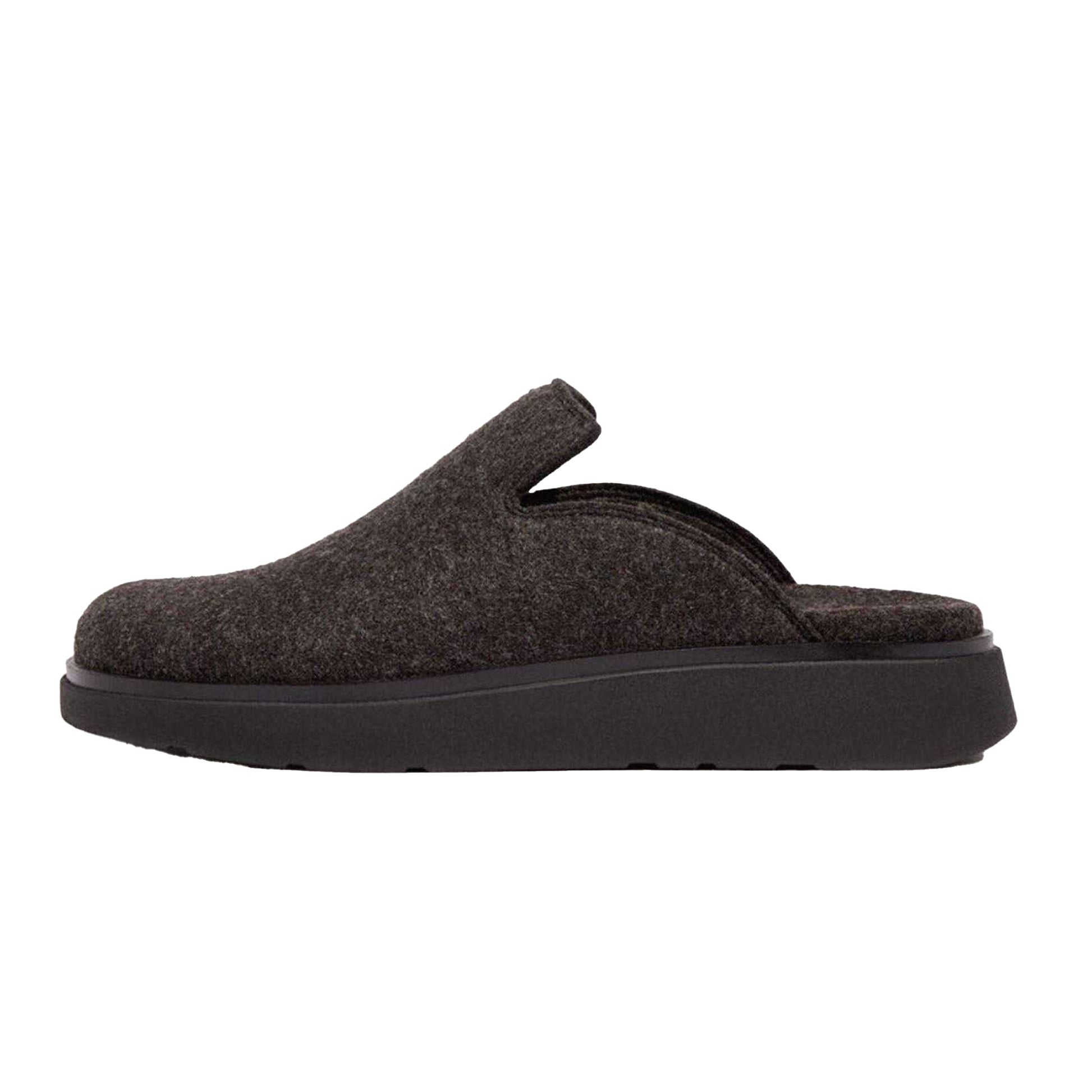 Black - Back - Fit Flop Womens-Ladies Gen-FF Suede Mules