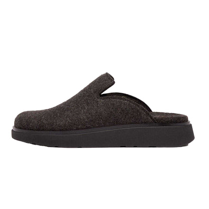 Black - Back - Fit Flop Womens-Ladies Gen-FF Suede Mules