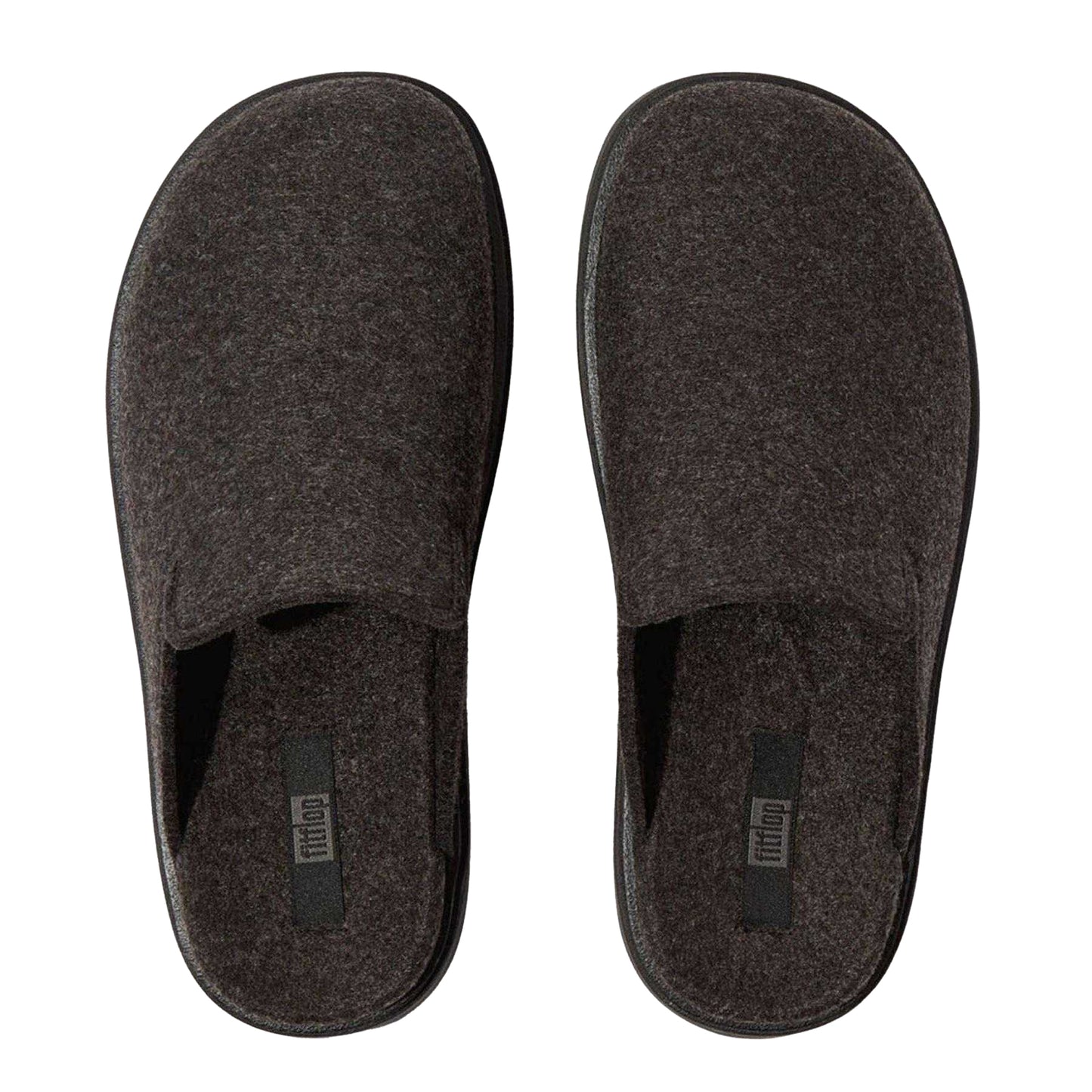 Black - Side - Fit Flop Womens-Ladies Gen-FF Suede Mules