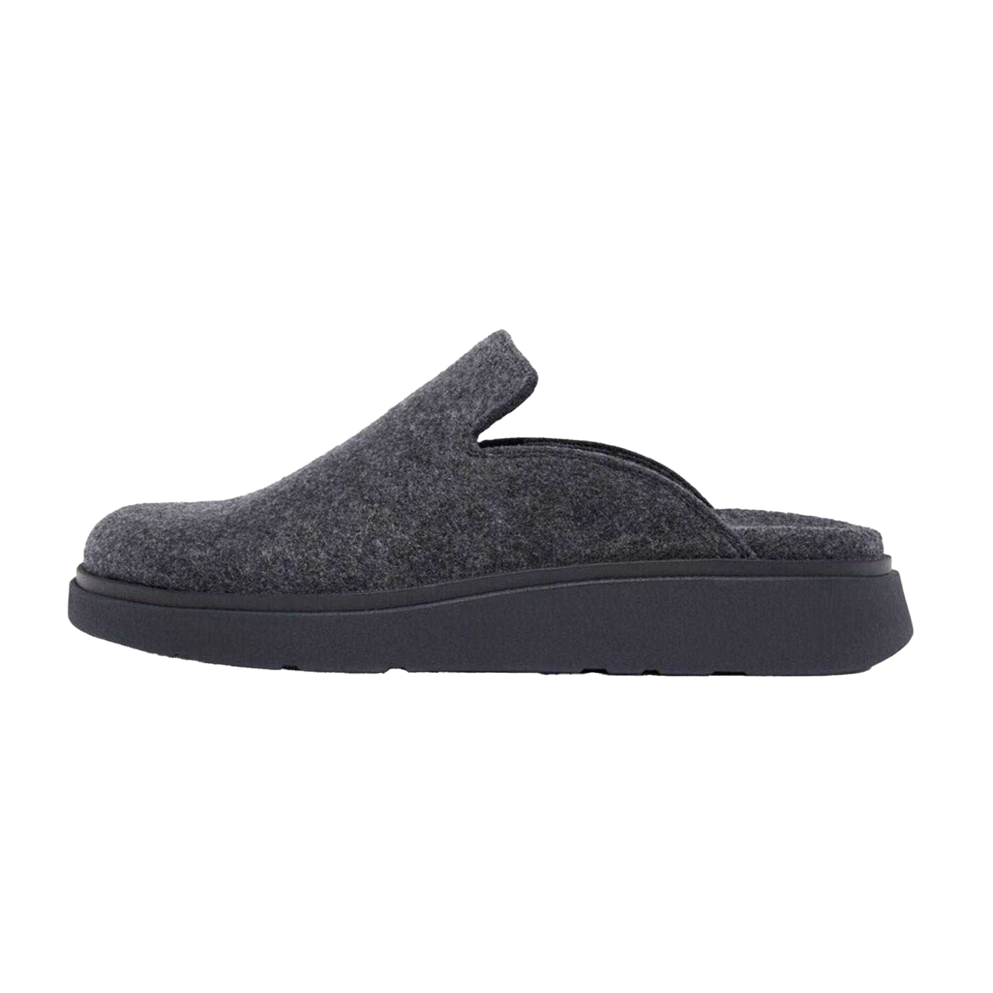 Navy - Back - Fit Flop Womens-Ladies Gen-FF Suede Mules