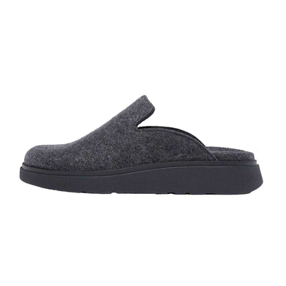 Navy - Back - Fit Flop Womens-Ladies Gen-FF Suede Mules