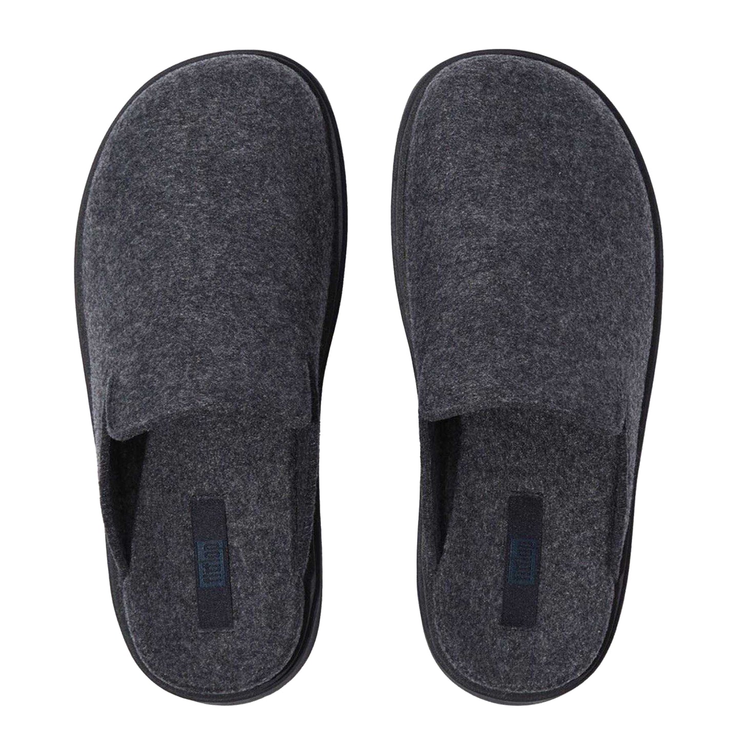 Navy - Side - Fit Flop Womens-Ladies Gen-FF Suede Mules