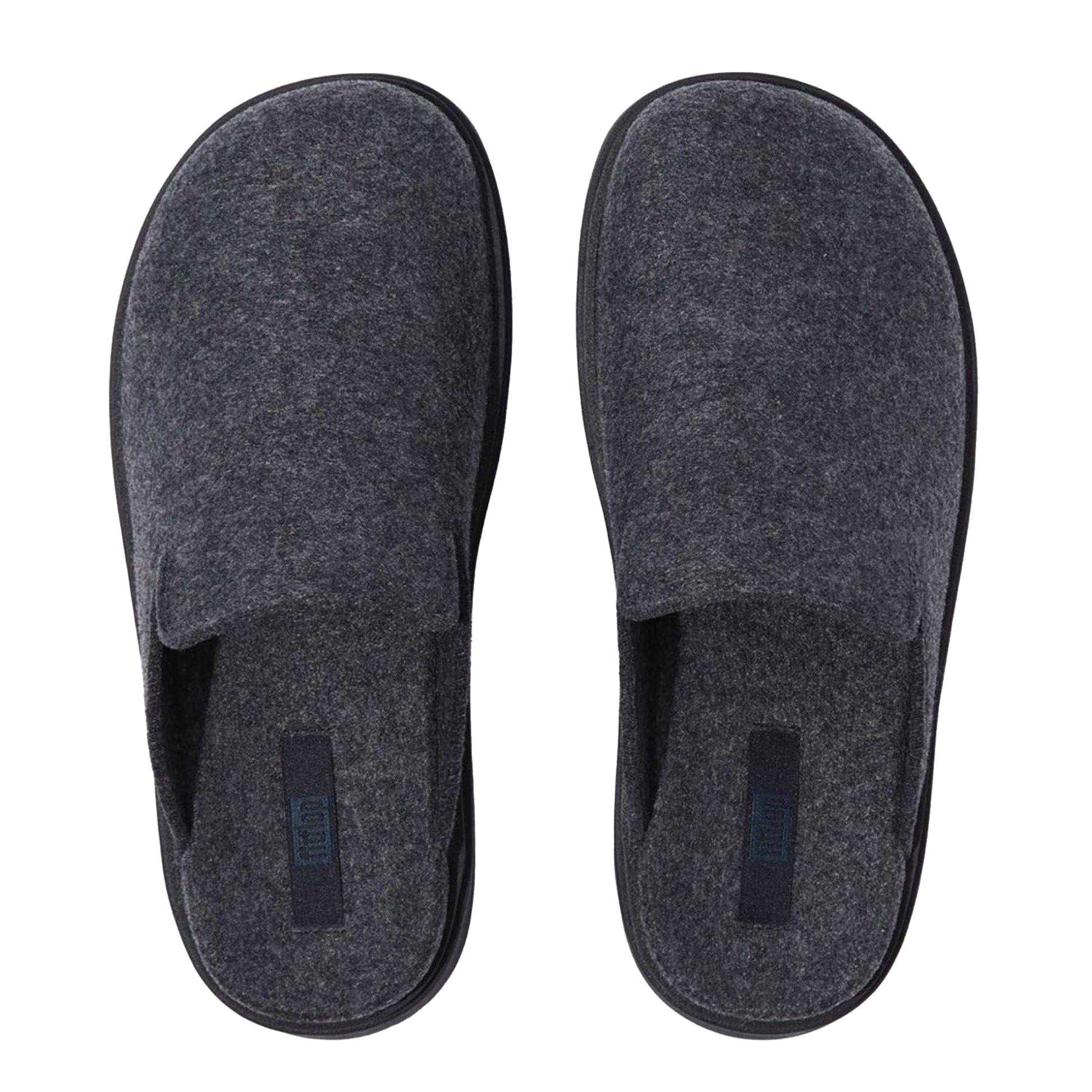 Navy - Side - Fit Flop Womens-Ladies Gen-FF Suede Mules