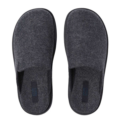 Navy - Side - Fit Flop Womens-Ladies Gen-FF Suede Mules