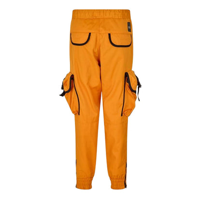 Pastel Orange - Back - Boss Mens Khaby Cargo Trousers