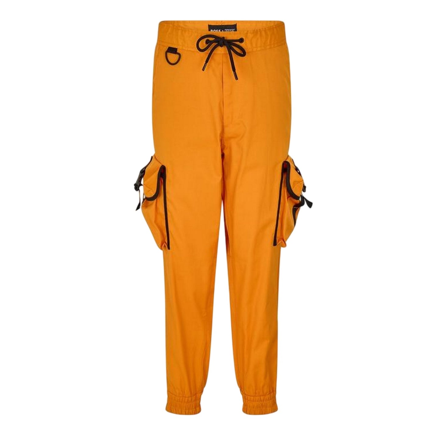 Pastel Orange - Front - Boss Mens Khaby Cargo Trousers