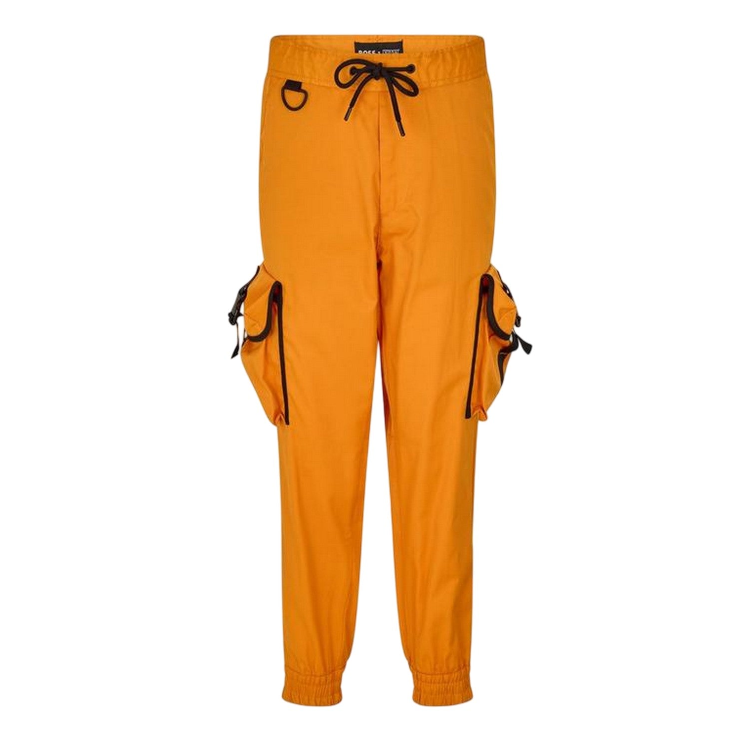 Pastel Orange - Front - Boss Mens Khaby Cargo Trousers