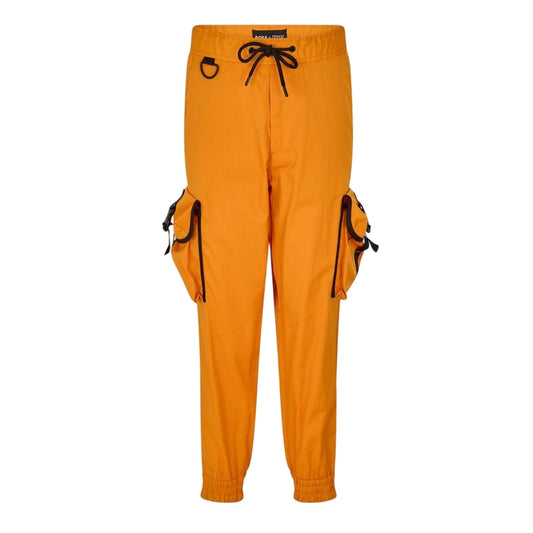 Pastel Orange - Front - Boss Mens Khaby Cargo Trousers
