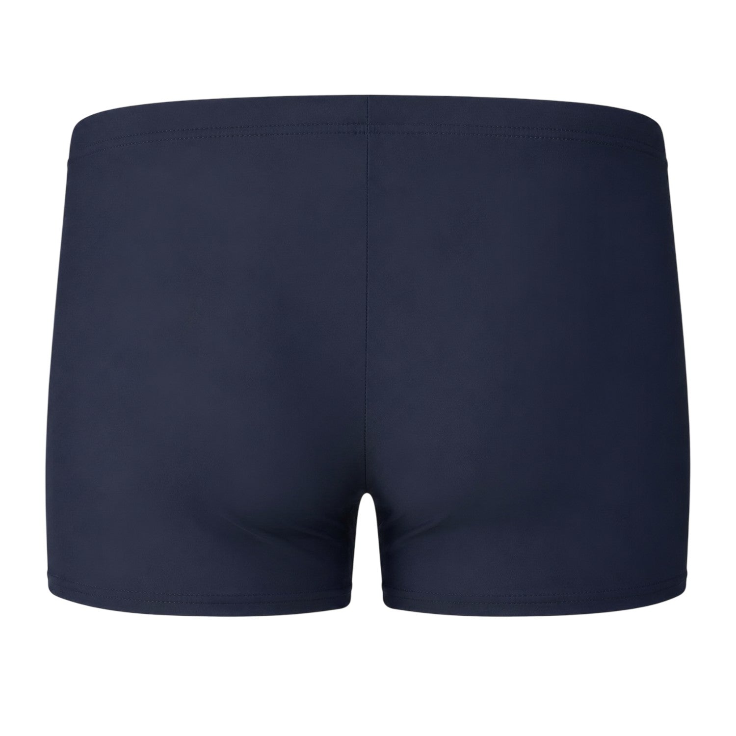 Navy-Green - Back - Speedo Mens Medley Stripe Swim Shorts