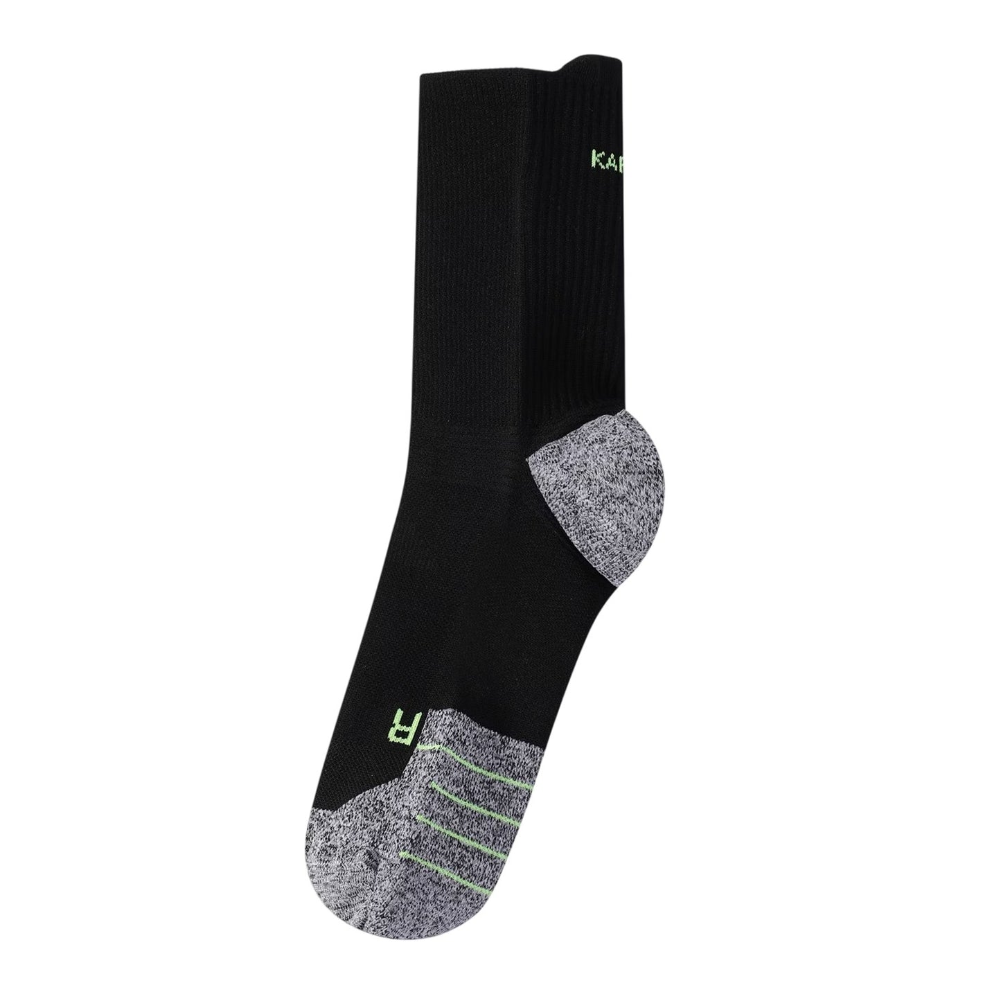 Black - Back - Karrimor Mens Logo Crew Socks