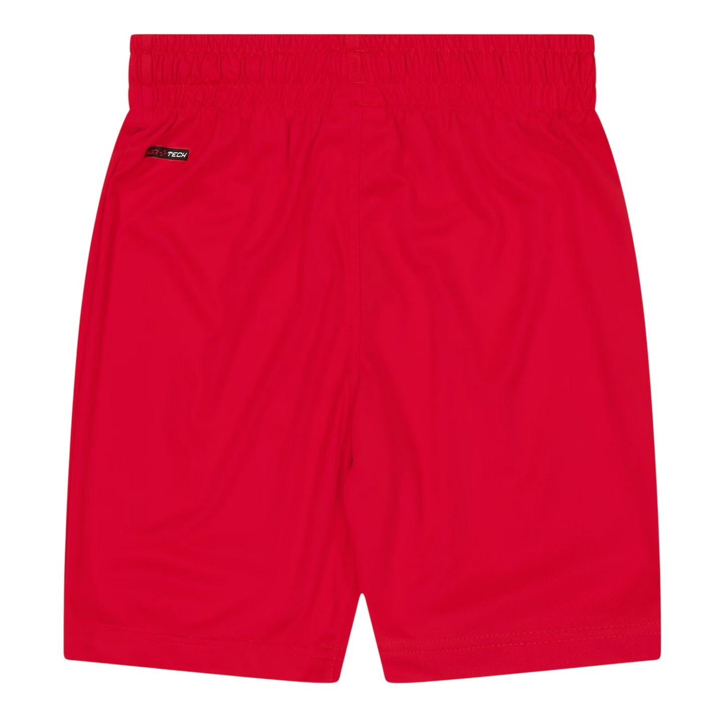 Red - Back - Warrior Mens Kingston Logo Lightweight Shorts