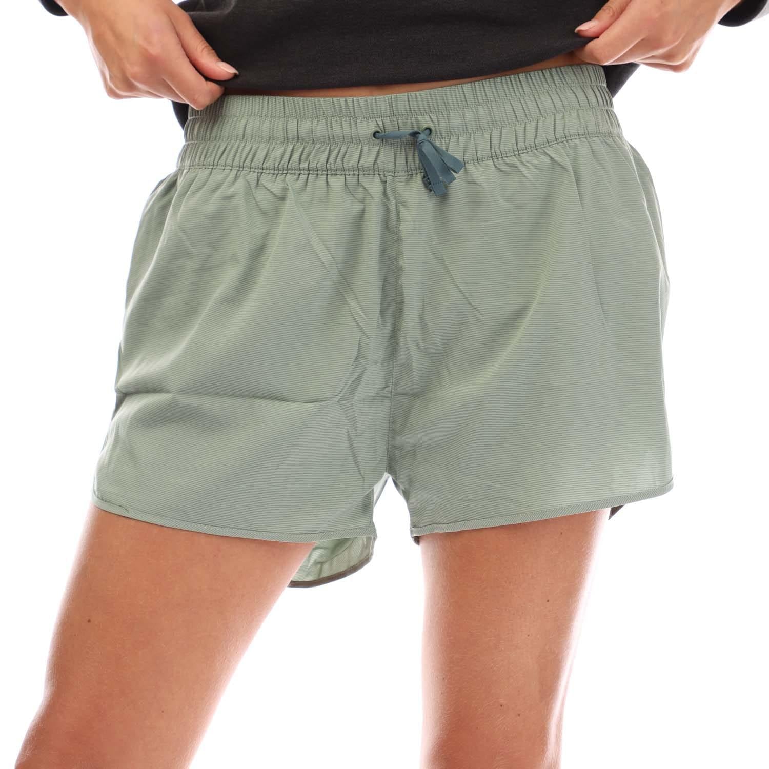 Lilypad Green - Front - Dare 2B Womens-Ladies Sprint Up Water Repellent 2 in 1 Shorts