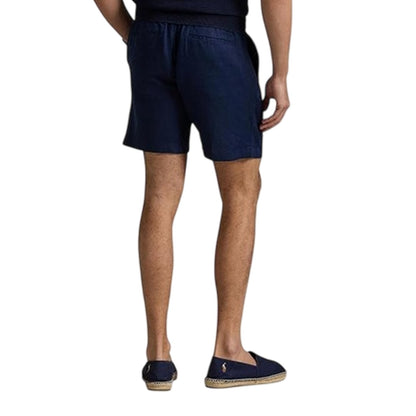 Navy - Back - Ralph Lauren Mens Prepster Shorts