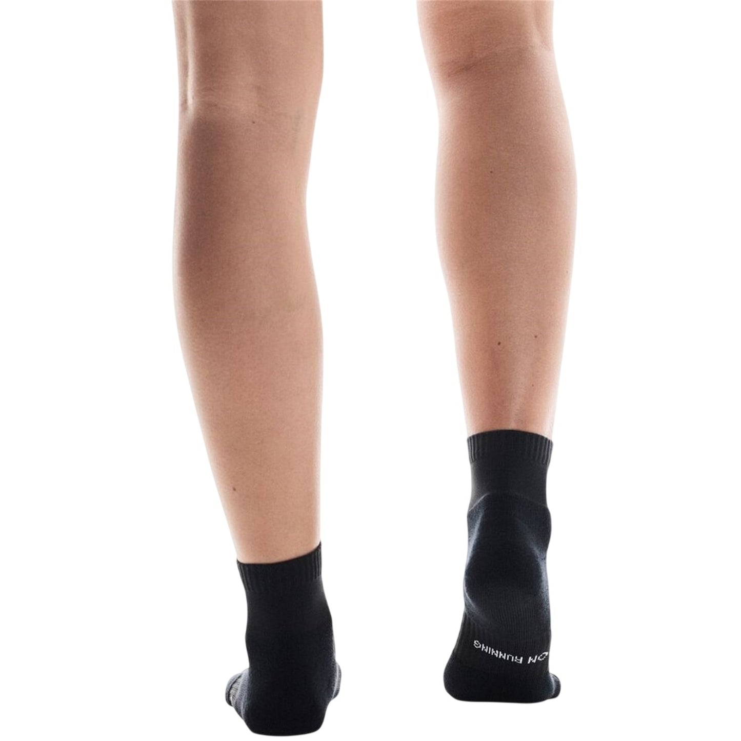 Black - Back - On Running Unisex Adult Core Sports Socks (Pack of 2)