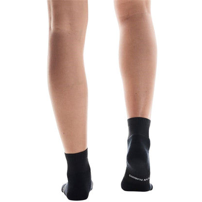 Black - Back - On Running Unisex Adult Core Sports Socks (Pack of 2)
