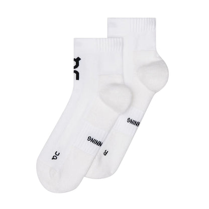 White - Front - On Running Unisex Adult Core Sports Socks (Pack of 2)