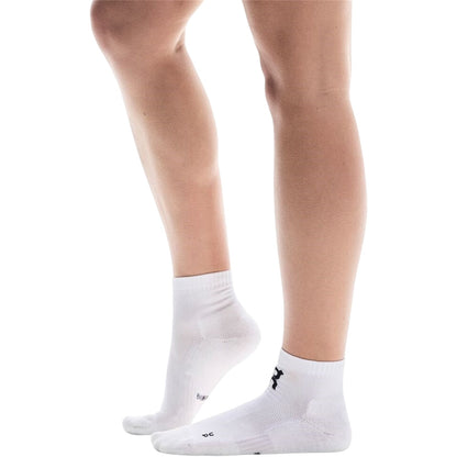 White - Side - On Running Unisex Adult Core Sports Socks (Pack of 2)