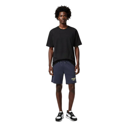 Navy - Side - Hugo Mens Nomario Shorts