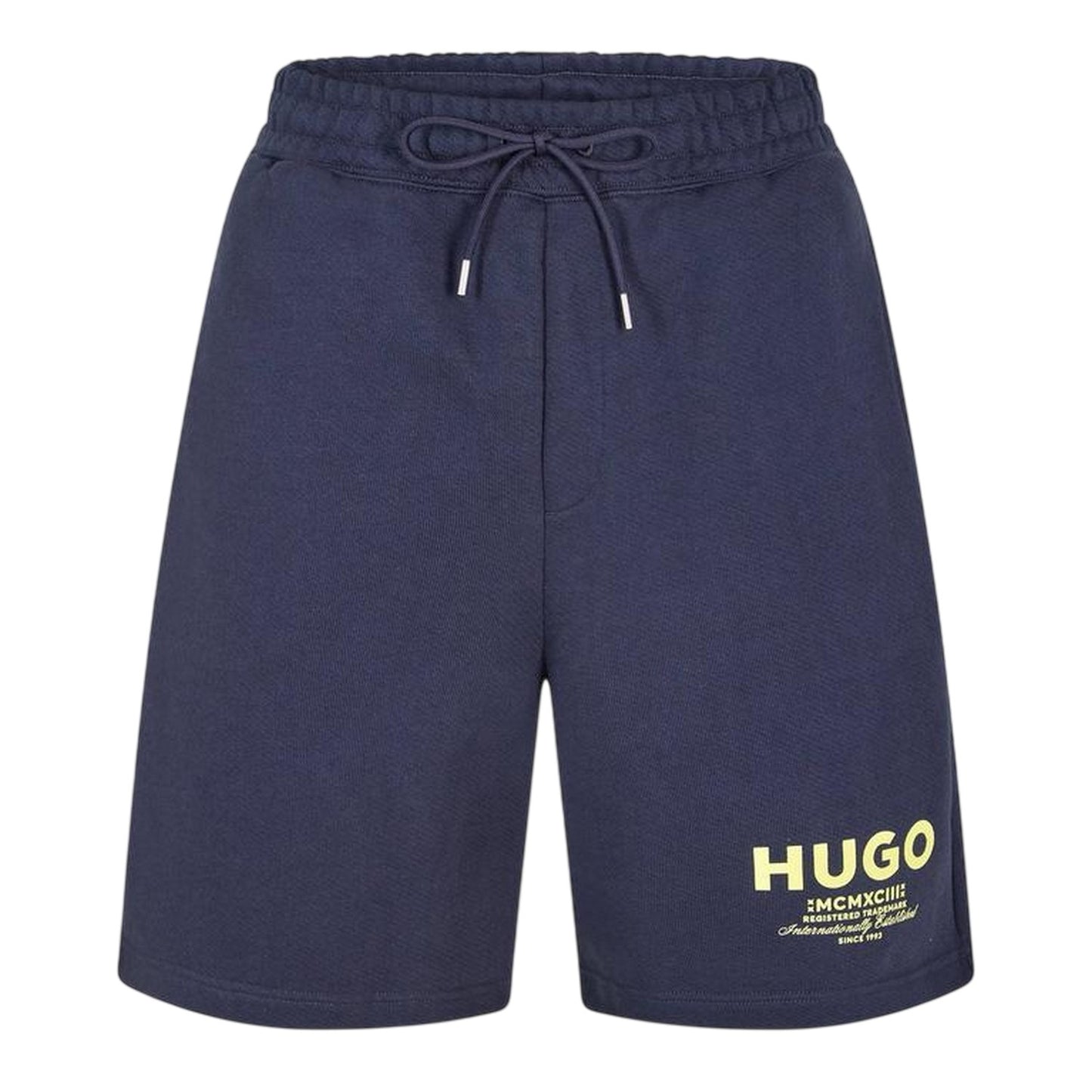 Navy - Front - Hugo Mens Nomario Shorts