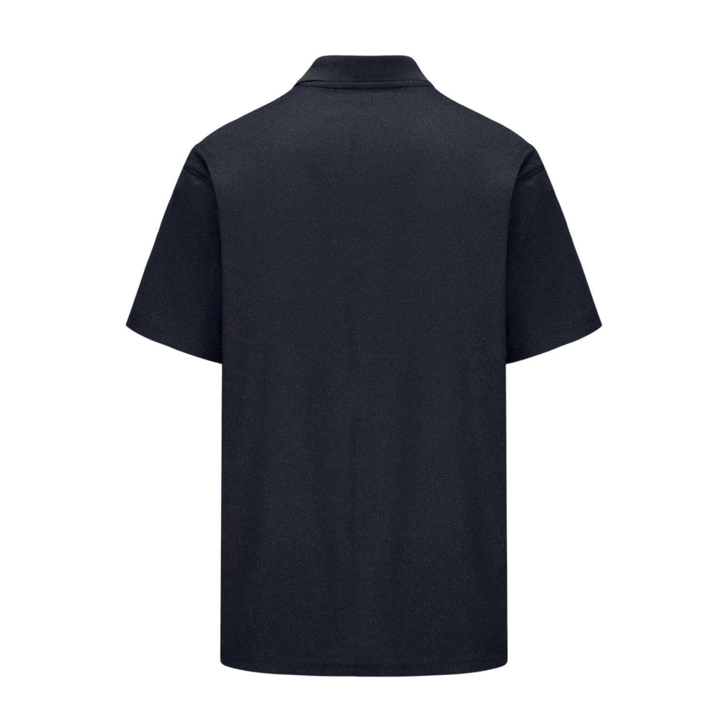 Dark Navy - Back - Lonsdale Mens Tailored Polo Shirt
