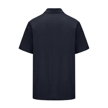 Dark Navy - Back - Lonsdale Mens Tailored Polo Shirt