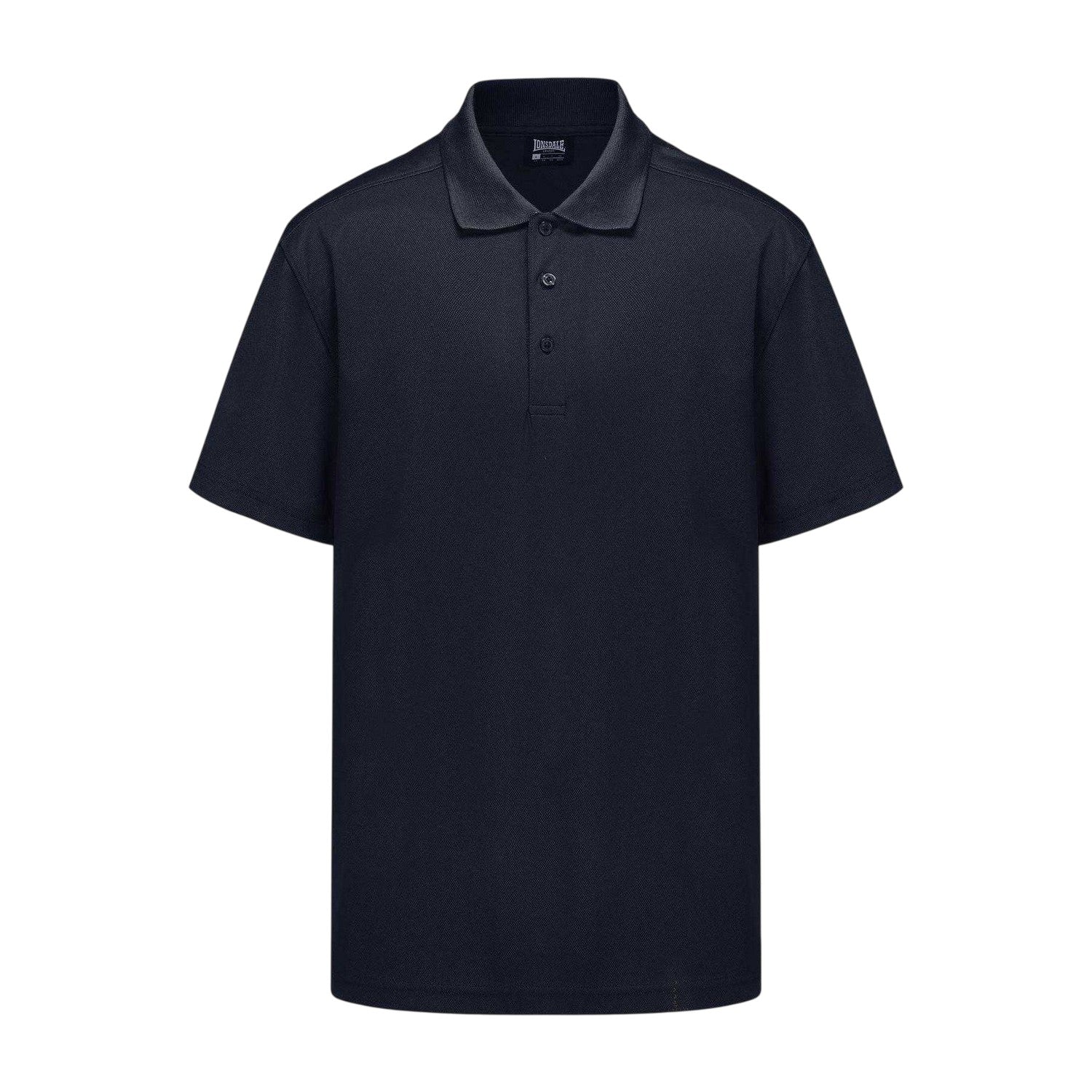 Dark Navy - Front - Lonsdale Mens Tailored Polo Shirt