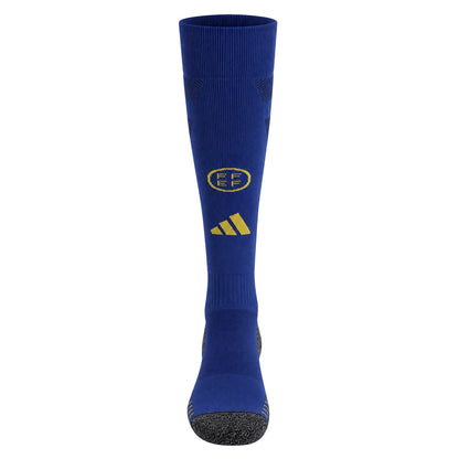Blue - Back - Adidas Womens-Ladies Spain Football Socks