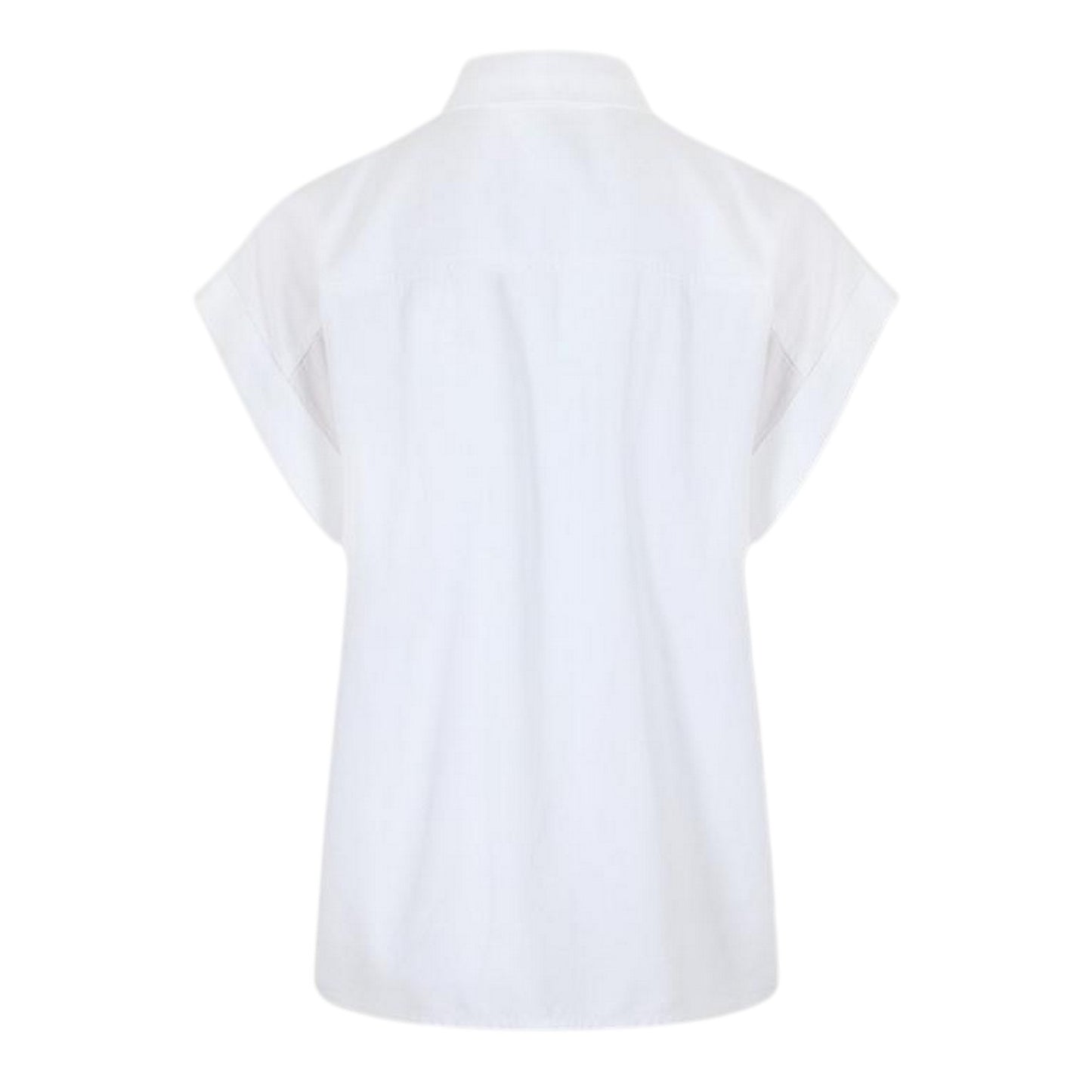 White - Back - Bella Dahl Womens-Ladies Cuffed Regular Shirt (Pack of 2)
