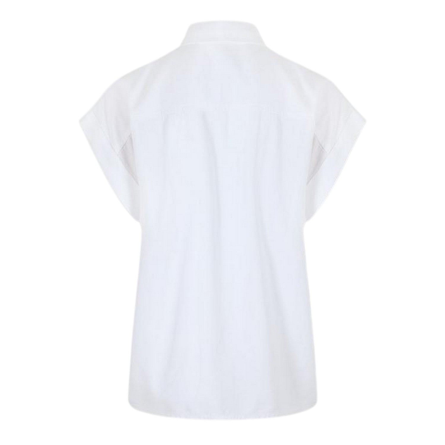 White - Back - Bella Dahl Womens-Ladies Cuffed Regular Shirt (Pack of 2)