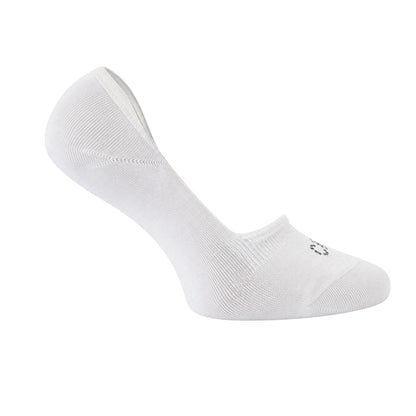 White - Front - Calvin Klein Unisex Adult Liner Socks