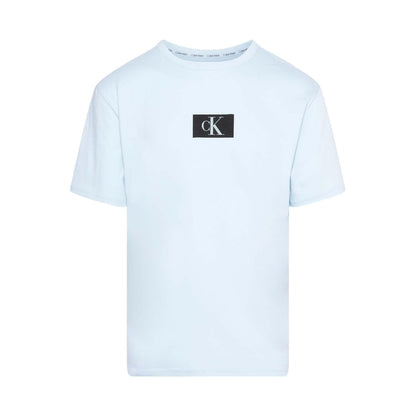 Blue - Front - Calvin Klein Mens Lounge T-Shirt