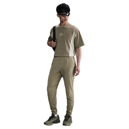 Olive Green - Side - Nike Mens Air Tracksuit Bottoms