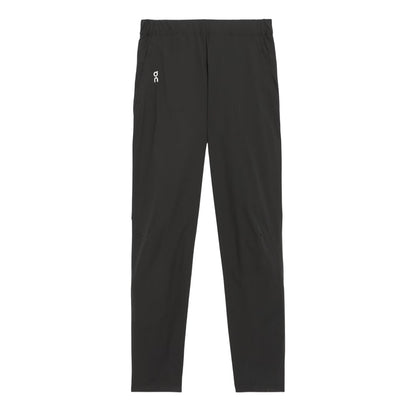 Black - Front - On Womens-Ladies Core Reflective Running Tracksuit Bottoms