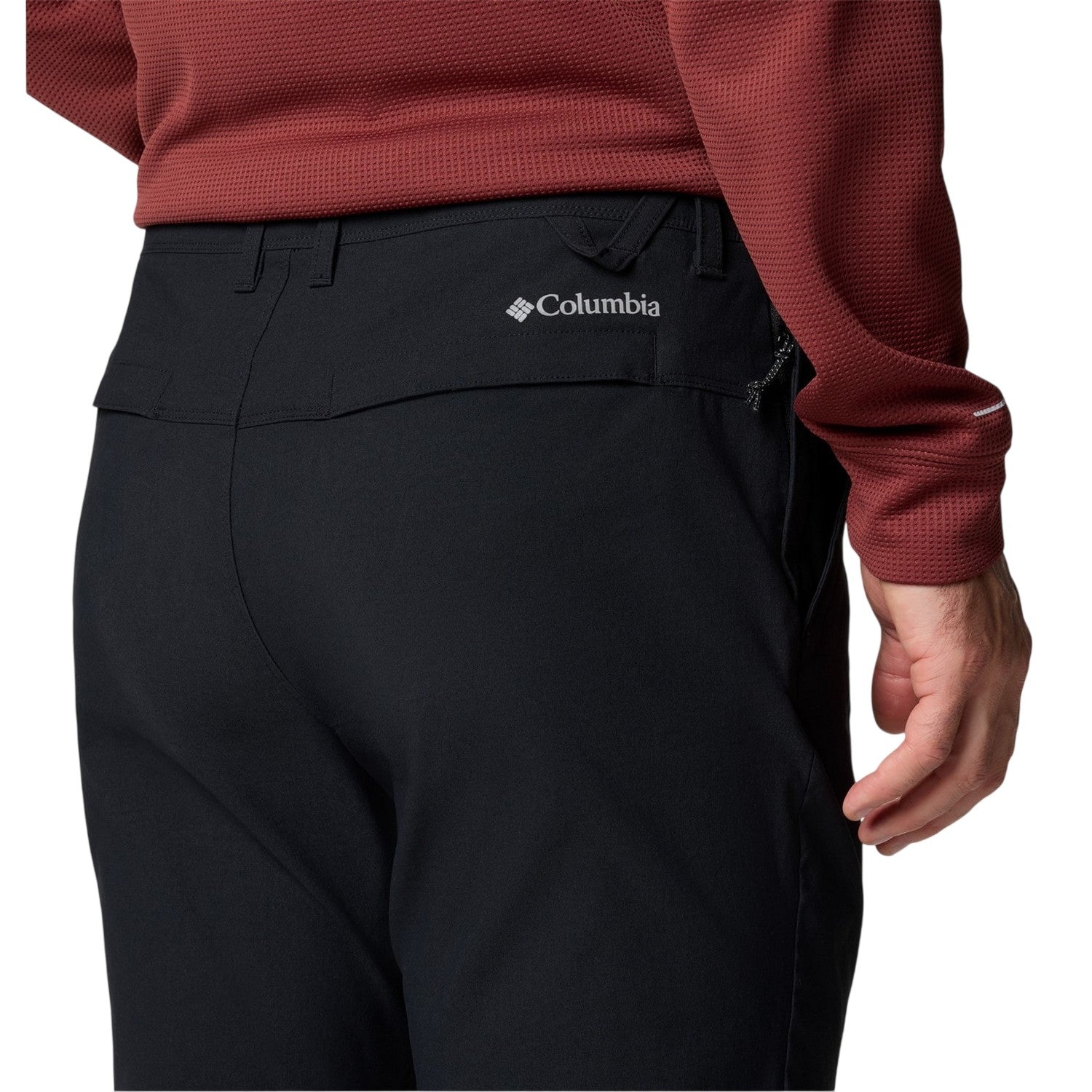 Black - Side - Columbia Mens Mesa Regular Trousers